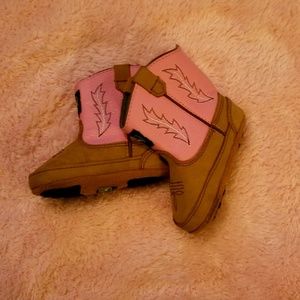 Baby Girl John Deer Cowboy Boots